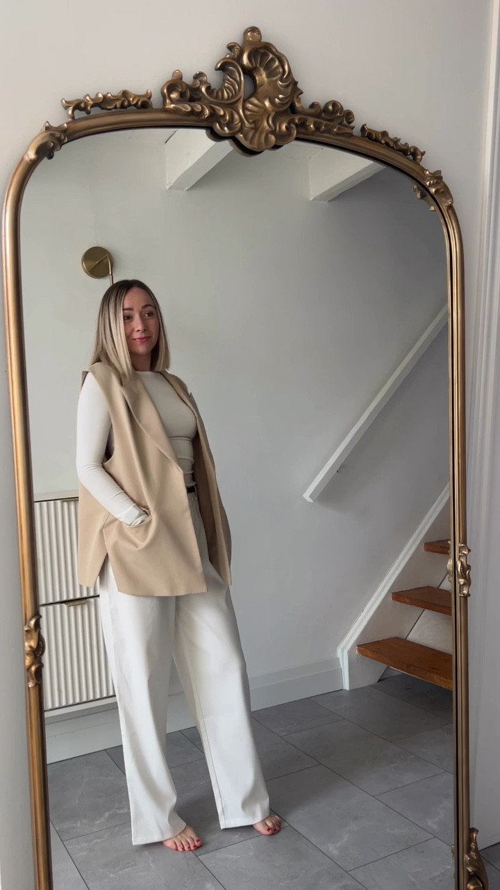 One outfit 3 easy ways! 🫶🏼 this shirt is amazing and comes with built in bra pads so you don’t need to wear a bra! #sofreeeeee hehe 

#LTKstyletip #LTKworkwear #LTKmodest