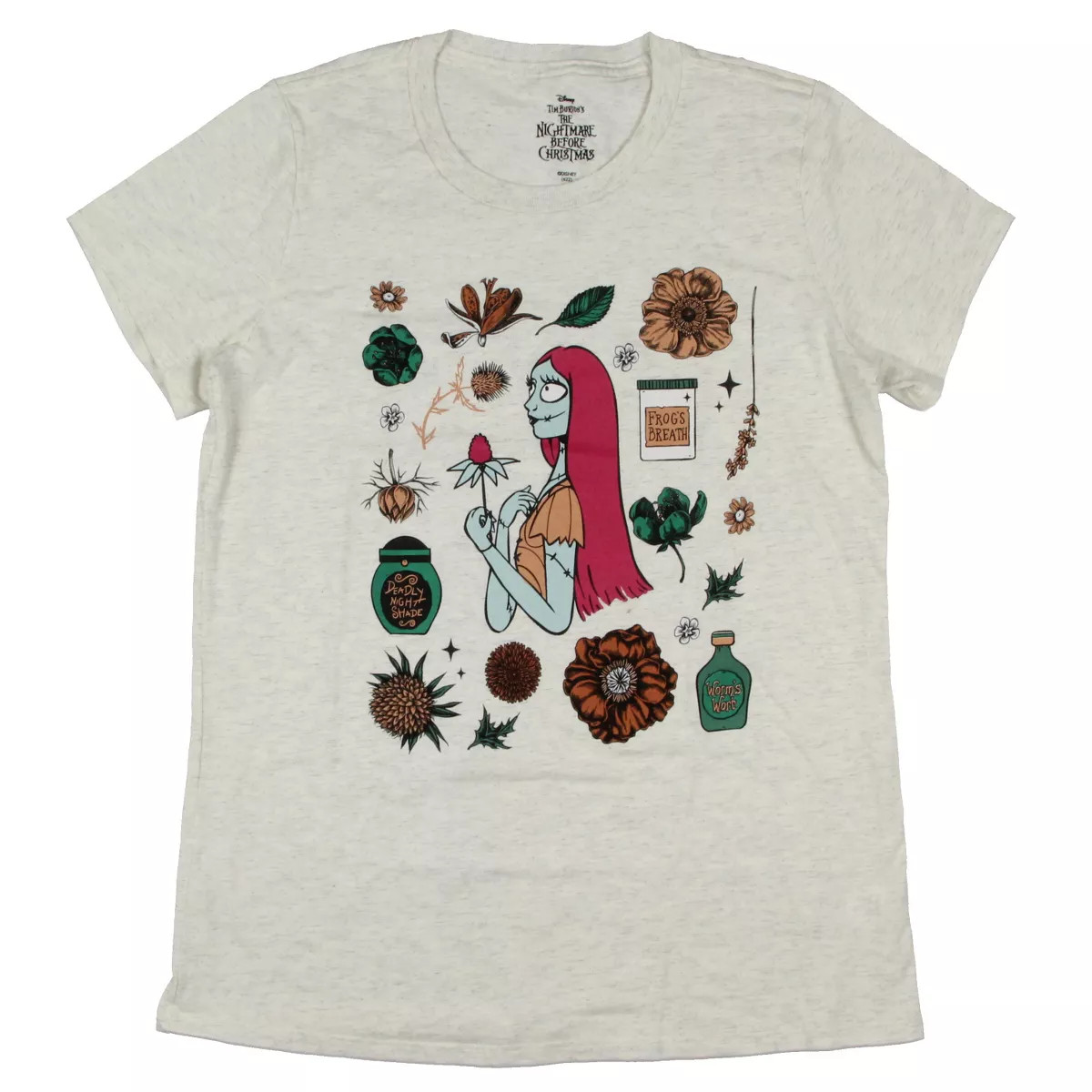 The Nightmare Before Christmas Women's Sally Potions And Herbs Adult T Shirt | Target