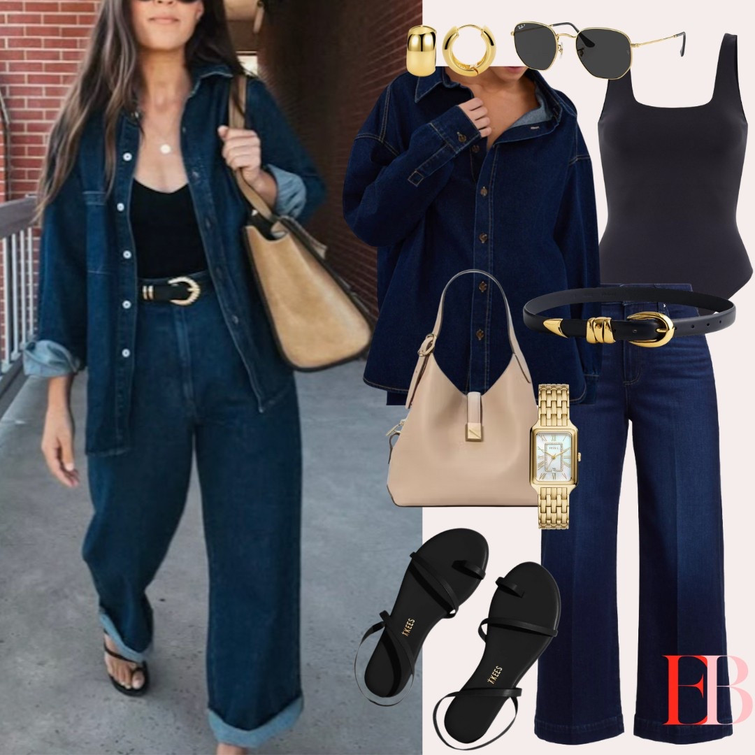 Good American // denim // spring outfit // explore page // Kate spade // tkees 

#LTKStyleTip #LTKShoeCrush #LTKWatchNow