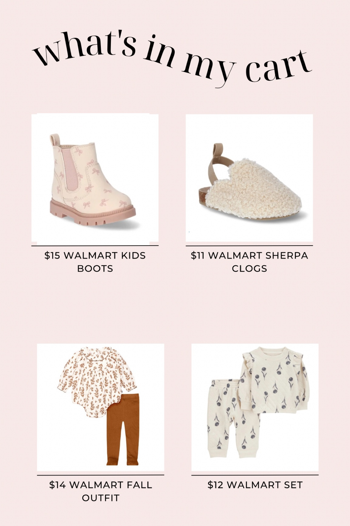 Walmart has been killing the game lately and I love their fall baby girl finds 😍

#LTKBaby #LTKKids #LTKSaleAlert