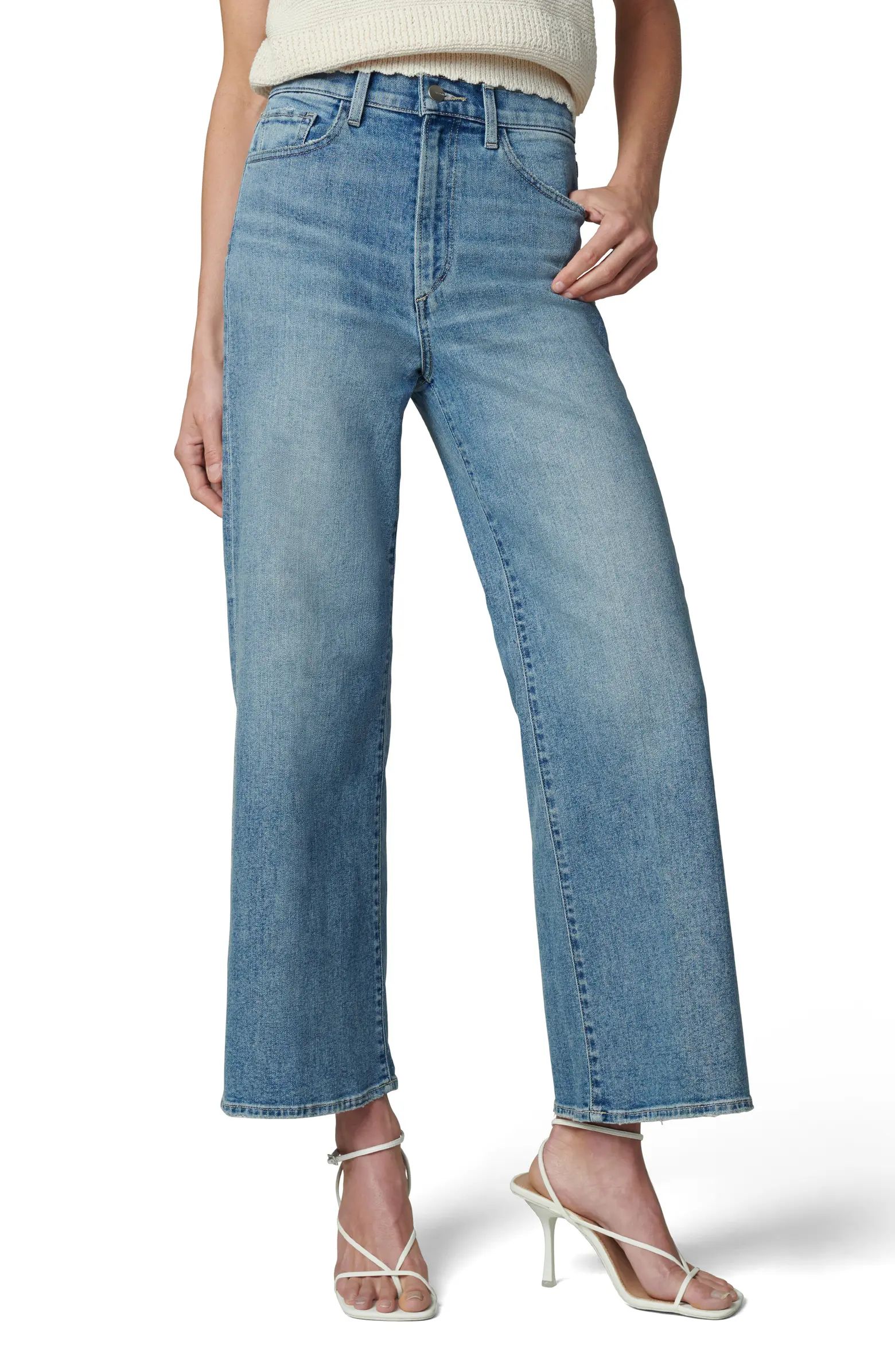 Joe's The Mia High Waist Ankle Wide Leg Jeans | Nordstrom | Nordstrom