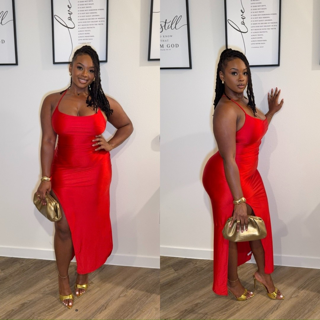 Showing up luxe +feminine all February long 🌹🌟 date night. Event. Wedding. Birthday dinner. Valentine’s Day dress!  Closet essential 

#LTKMidsize #LTKootd #LTKValentine