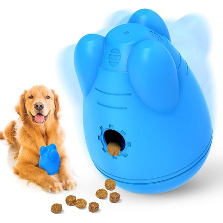 Treat Dispensing Dog Toys Interactive Wobble Dog Puzzle Toys for Large Medium Dogs - IQ Dog Treat Ba | Walmart (US)