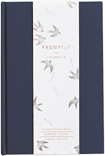 Promptly Journals - Childhood History Journal - Baby Books First Year and Pregnancy Journal - Baby M | Amazon (US)
