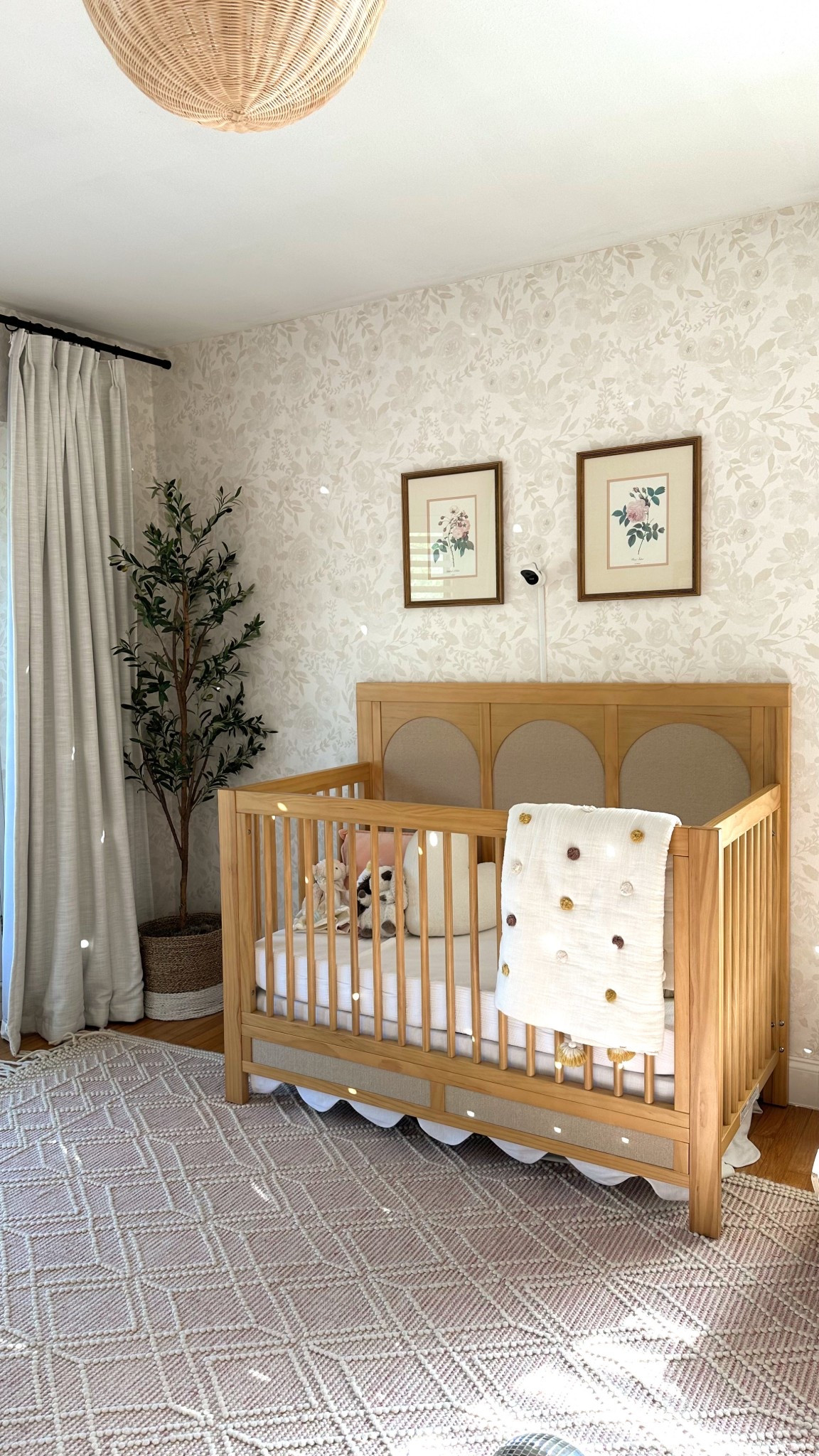 Finally adding art about her crib! These are special pieces that have been in my parents’ house forever! Linking wallpaper and nursery items! #neutralnursery #girlnursery

#LTKFamily #LTKBaby #LTKHome