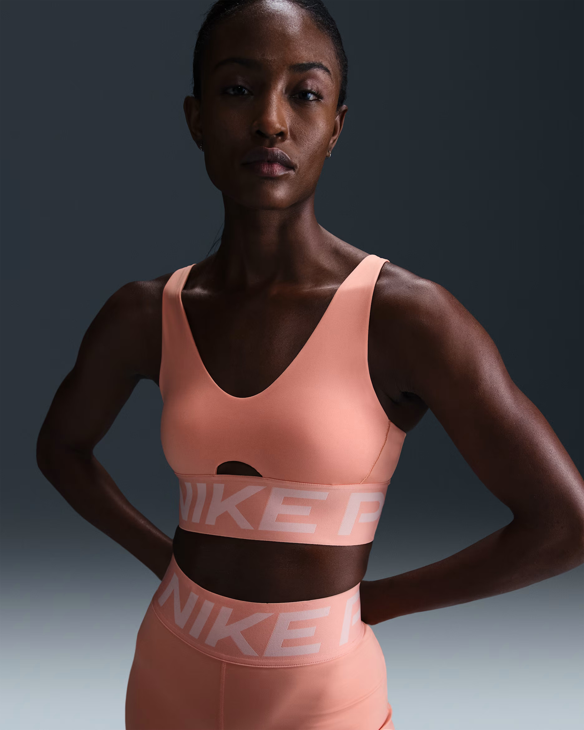 Nike Pro Indy Plunge Women's Medium-Support Padded Sports Bra | Nike (US)