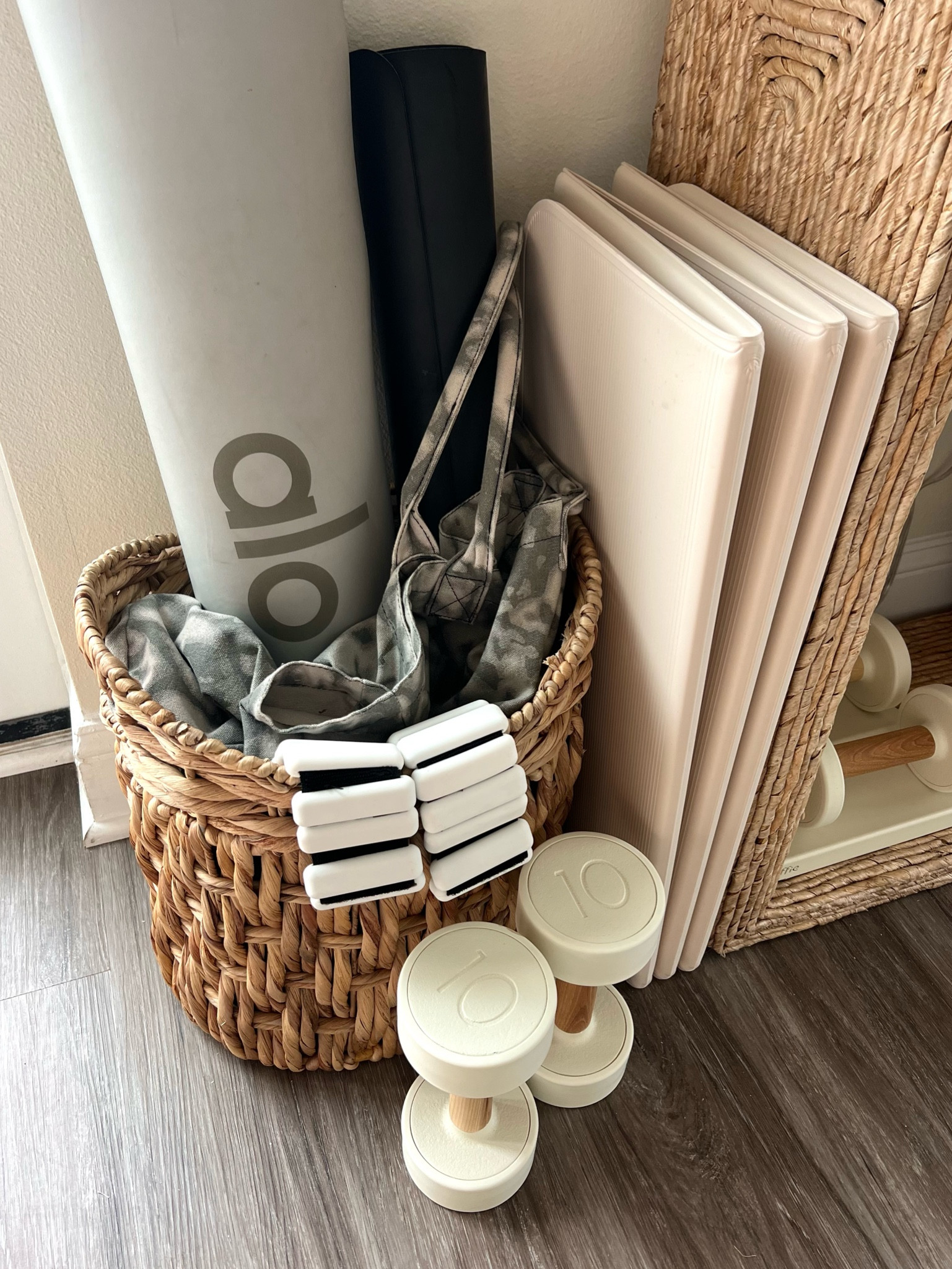 workout and weights storage! 

#LTKHome #LTKActive #LTKFitness