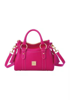 Dooney & Bourke Satchel with Pocket, Fuchsia | Belk