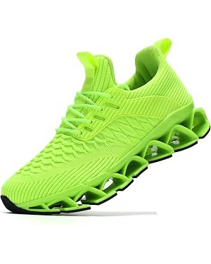 Wrezatro Women's Slip on Walking Running Shoes Blade Tennis Casual Fashion Sneakers Comfort Non S... | Amazon (US)