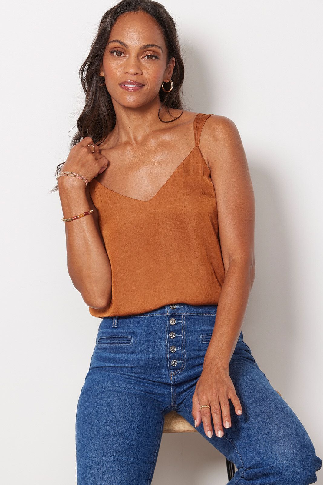 EVEREVE Kyle V Neck Cami | EVEREVE | Evereve