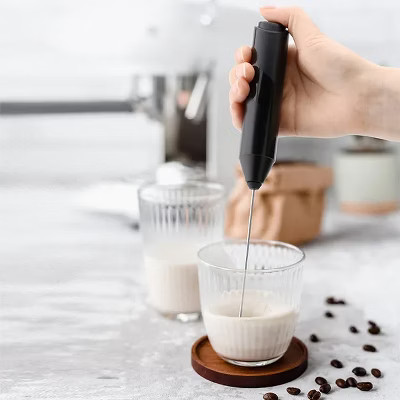 Home electric milk frother stirring handheld whisk portable whisk | Target