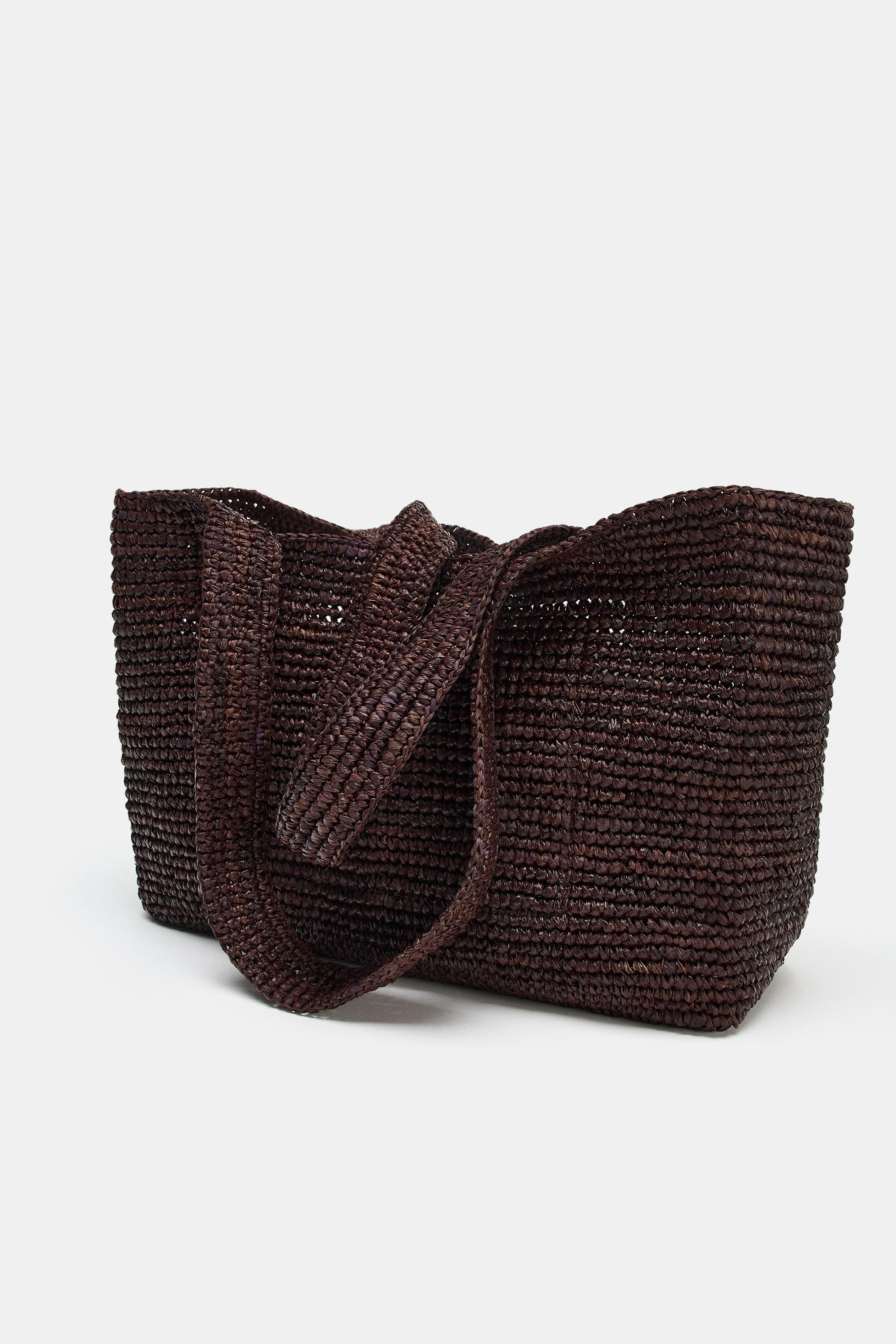 RAFFIA TOTE BAG | Zara US
