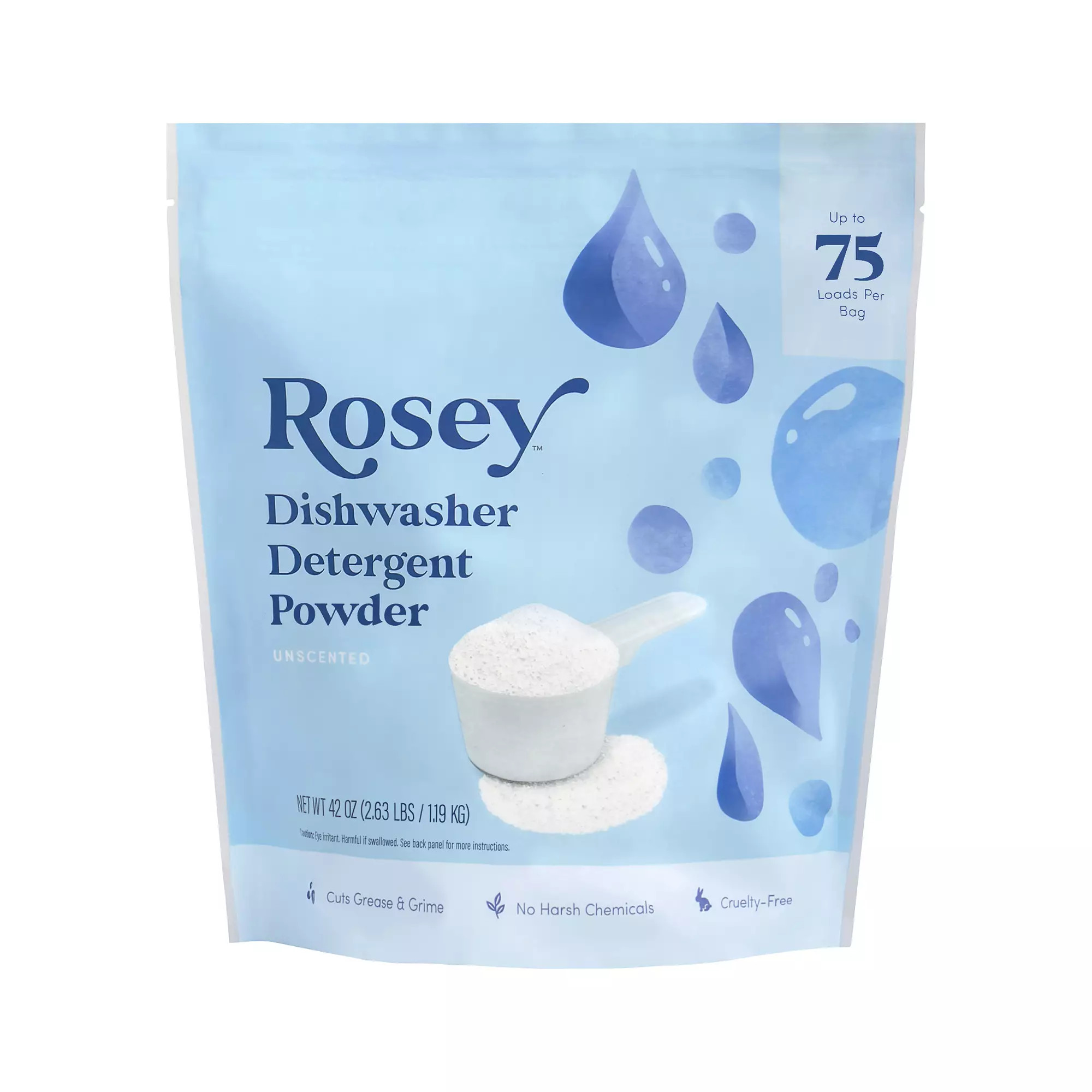 Dishwasher Detergent Powder, Unscented | Thrive Market