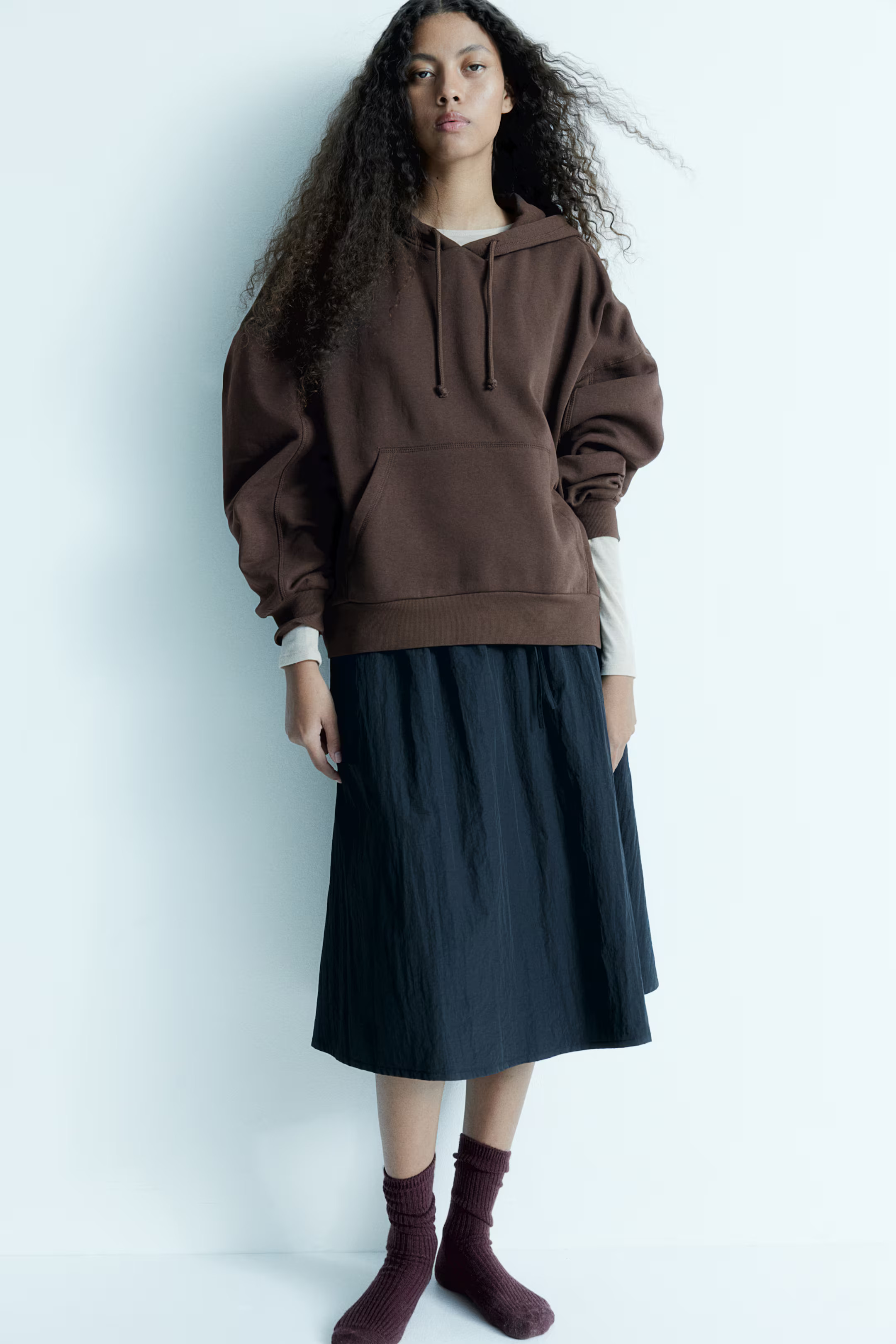 Sudadera oversize con capucha | H&M (FR, IT, ES, PT, BE)