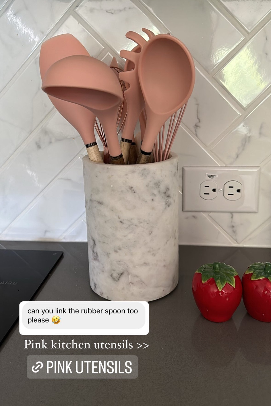 These pink silicone kitchen utensils are everything!!! They come in different colors too! 

#LTKU #LTKFind #LTKhome