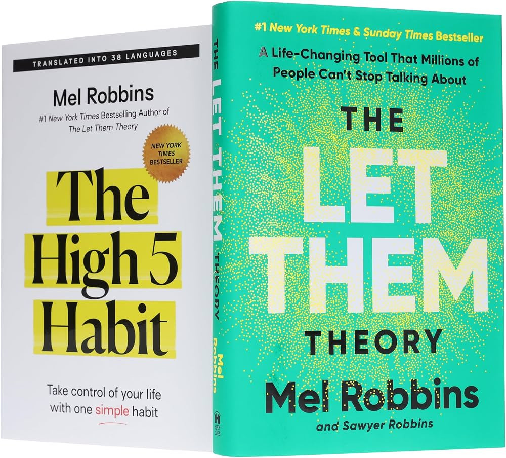 Mel Robbins 2 Books Collection Set, The Let Them Theory and The High 5 Habit (Dragon Ball) | Amazon (US)