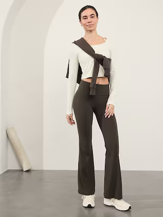Salutation Stash High Rise Flare Pant | Athleta | Athleta