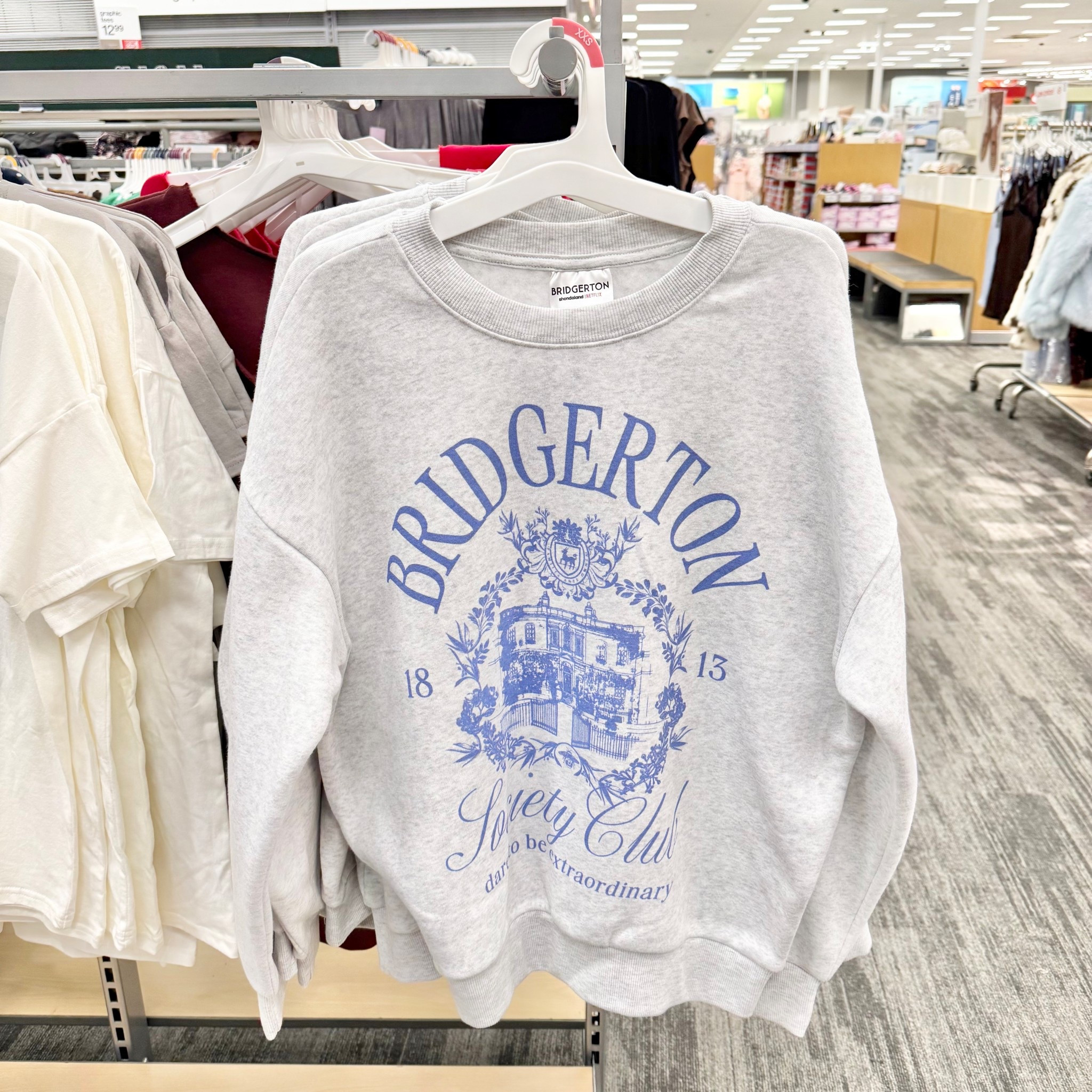 Target
Women's Bridgerton Society Graphic Pullover Sweatshirt
$25.00