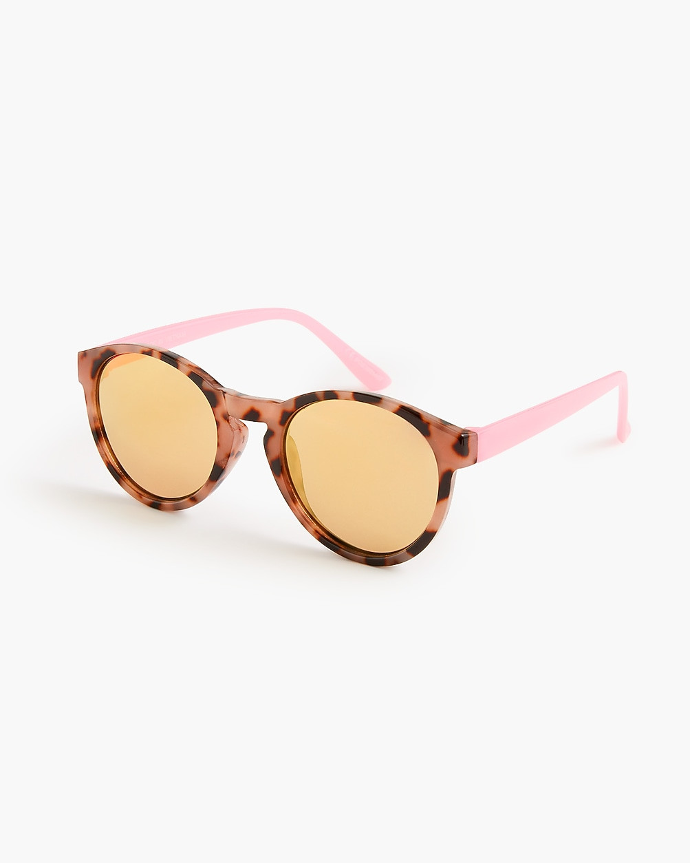 Girls' tortoise round sunglasses | J.Crew Factory