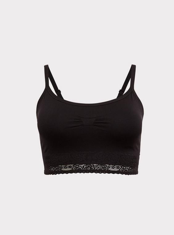 Lightly Lined Seamless Lace Band Bralette | Torrid (US & Canada)
