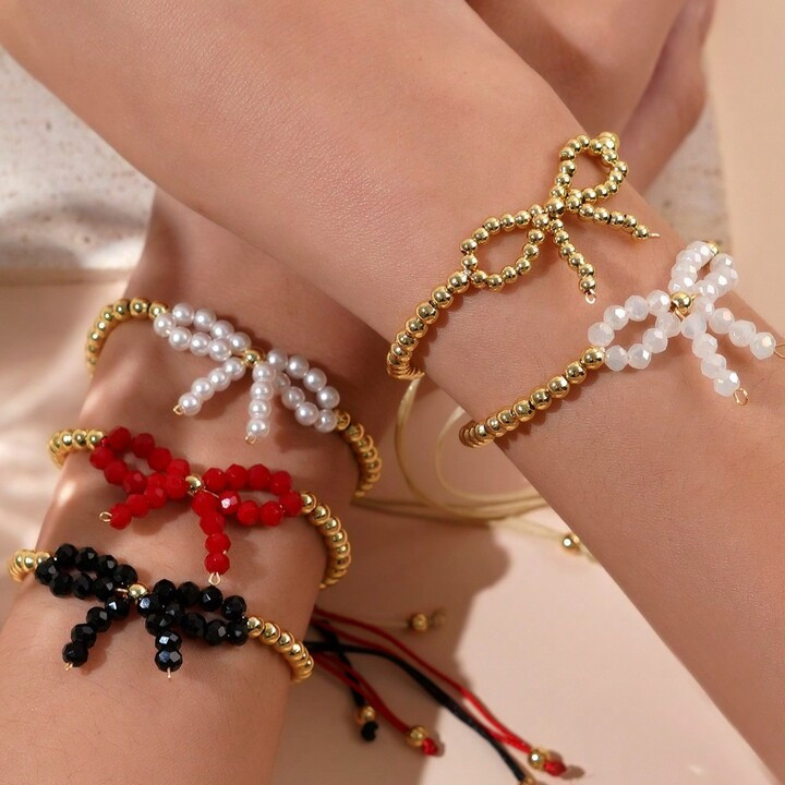 1pc 2024 Latest Design Fashionable Luxurious Summer Jewelry, Vacuum Plated 18K Copper Ball Crysta... | SHEIN