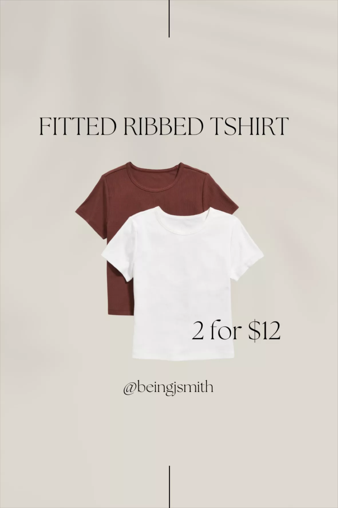 Fitted T-shirt curated on LTK