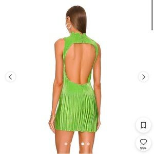 SOIREE GISELE MINI DRESS IN NEON LIME | Poshmark
