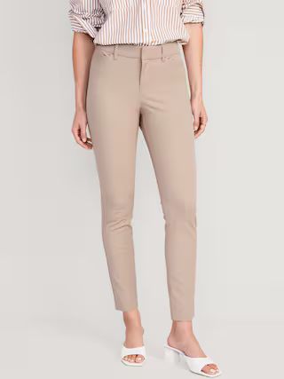 Mid-Rise Pixie Never-Fade Skinny Ankle Pants for Women | Old Navy (US)