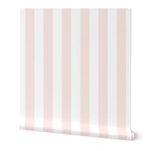 Blush_stripe_White_stripe_cestlavivid Wallpaper byvivsfabulousmess | Spoonflower
