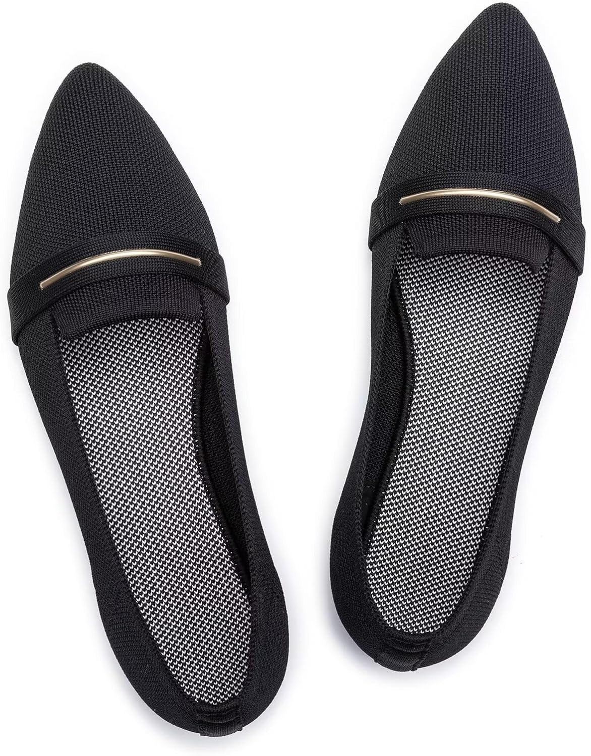 Frank Mully Women's Casual Loafer Flats Slip On Loafer Shoes Comfortable Knit Flat Shoes Classics... | Amazon (US)