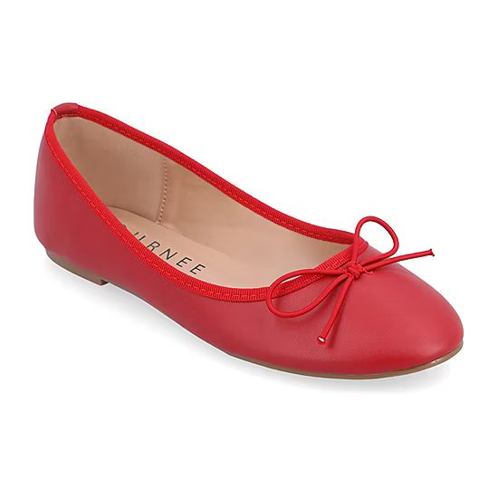 Journee Collection Womens Vika-Wd Ballet Flats-Wide Width | JCPenney