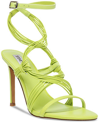 Steve Madden Women's Lele Ankle-Wrap Stiletto Dress Sandals - Macy's | Macy's