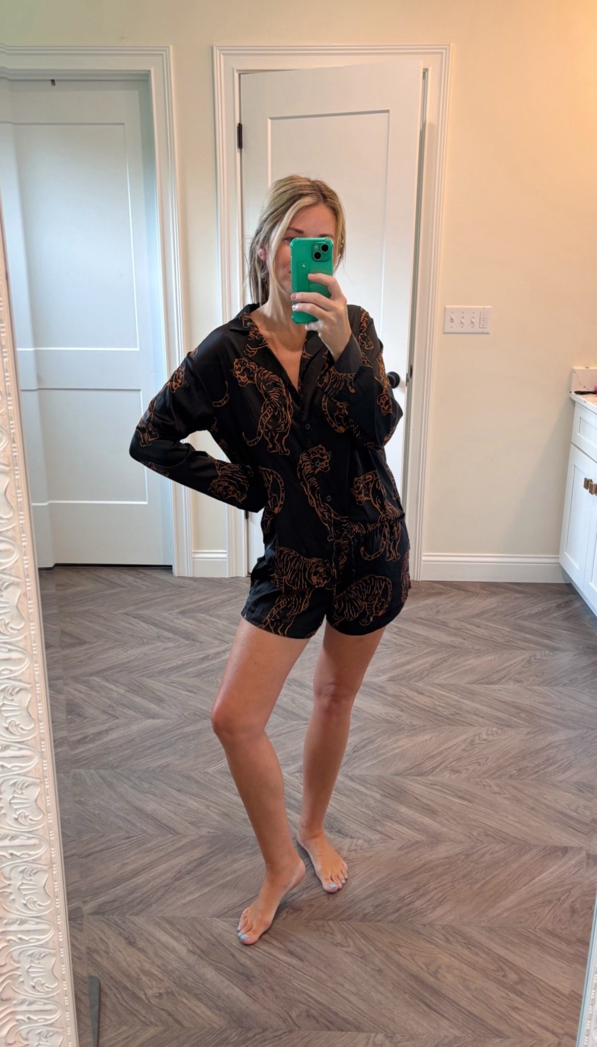 Target

Auden tiger print jammies for the win! WHO DEY! 

#bengals #joeburrow #whodey #target

#LTKFindsUnder50 #LTKStyleTip