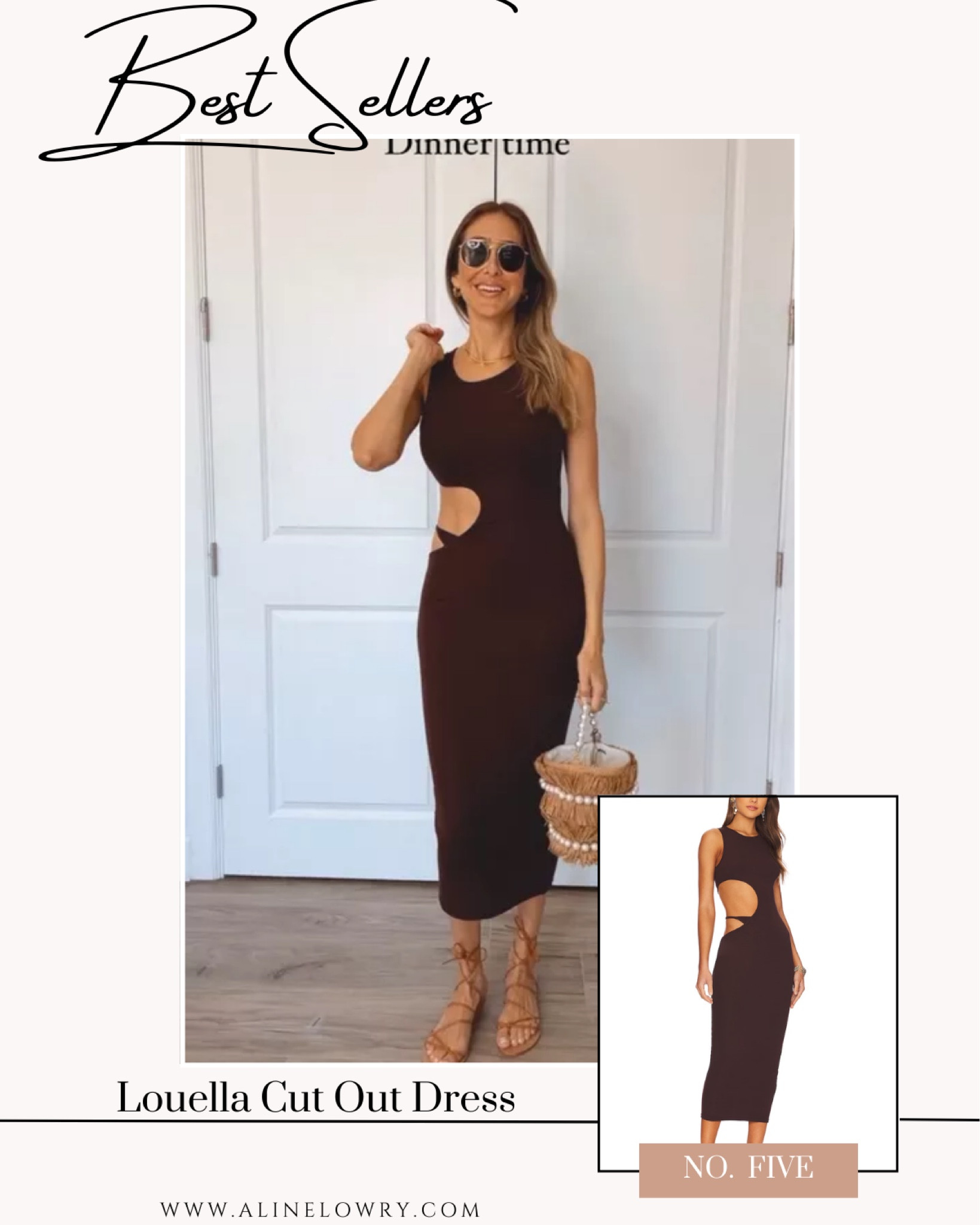 louella cut out dress alinelowry on LTK