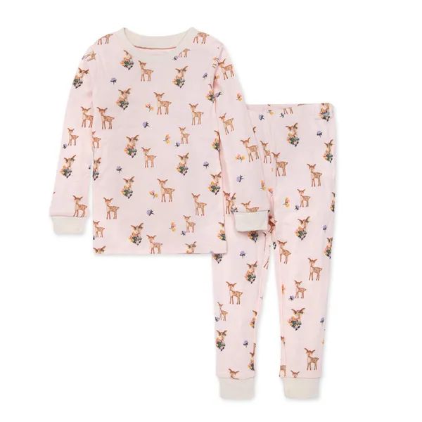 Oh Deer! Snug Fit Organic Cotton Pajamas | Burts Bees Baby