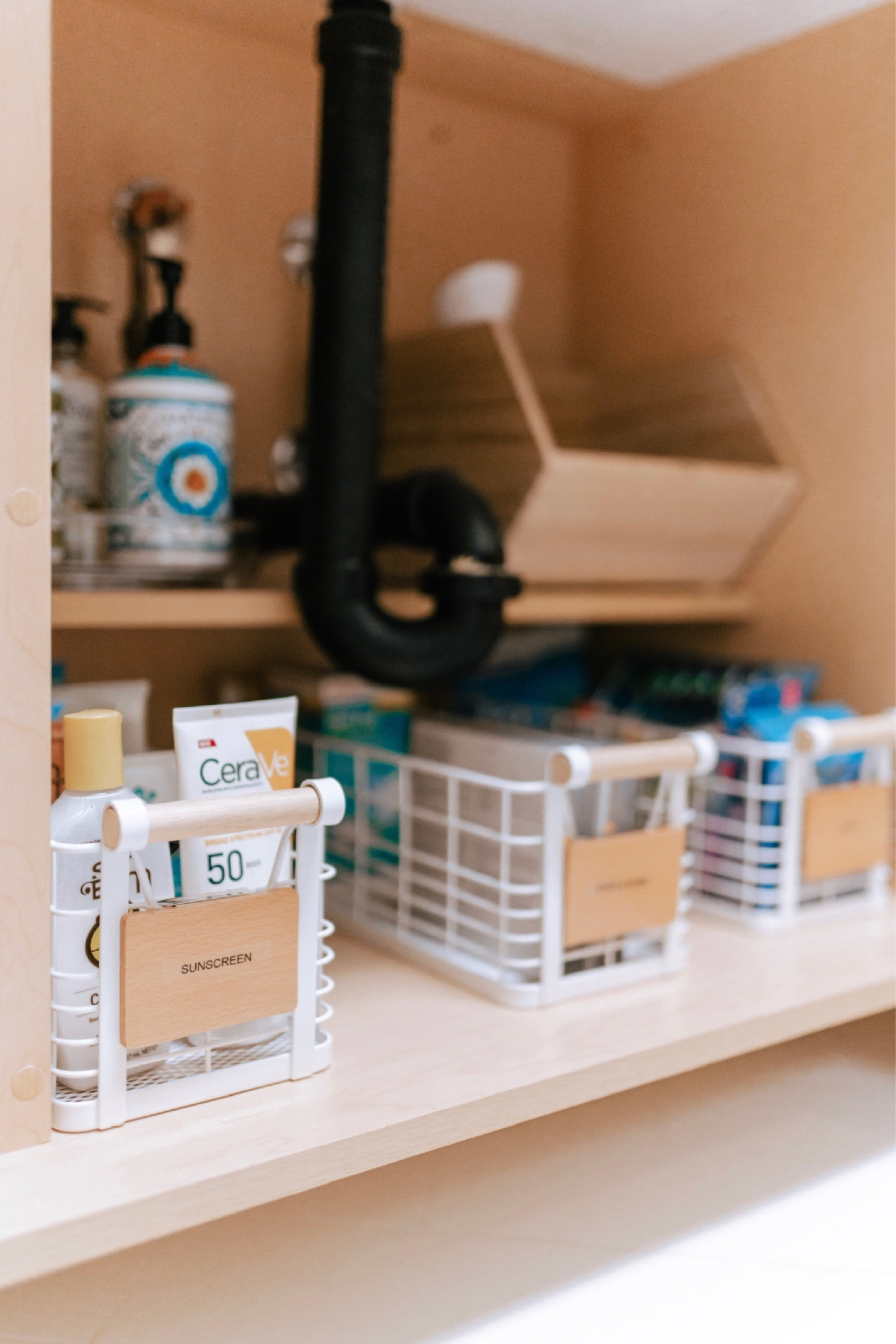 Under the bathroom sink organized and looking good!

#LTKhome #LTKFind #LTKfamily