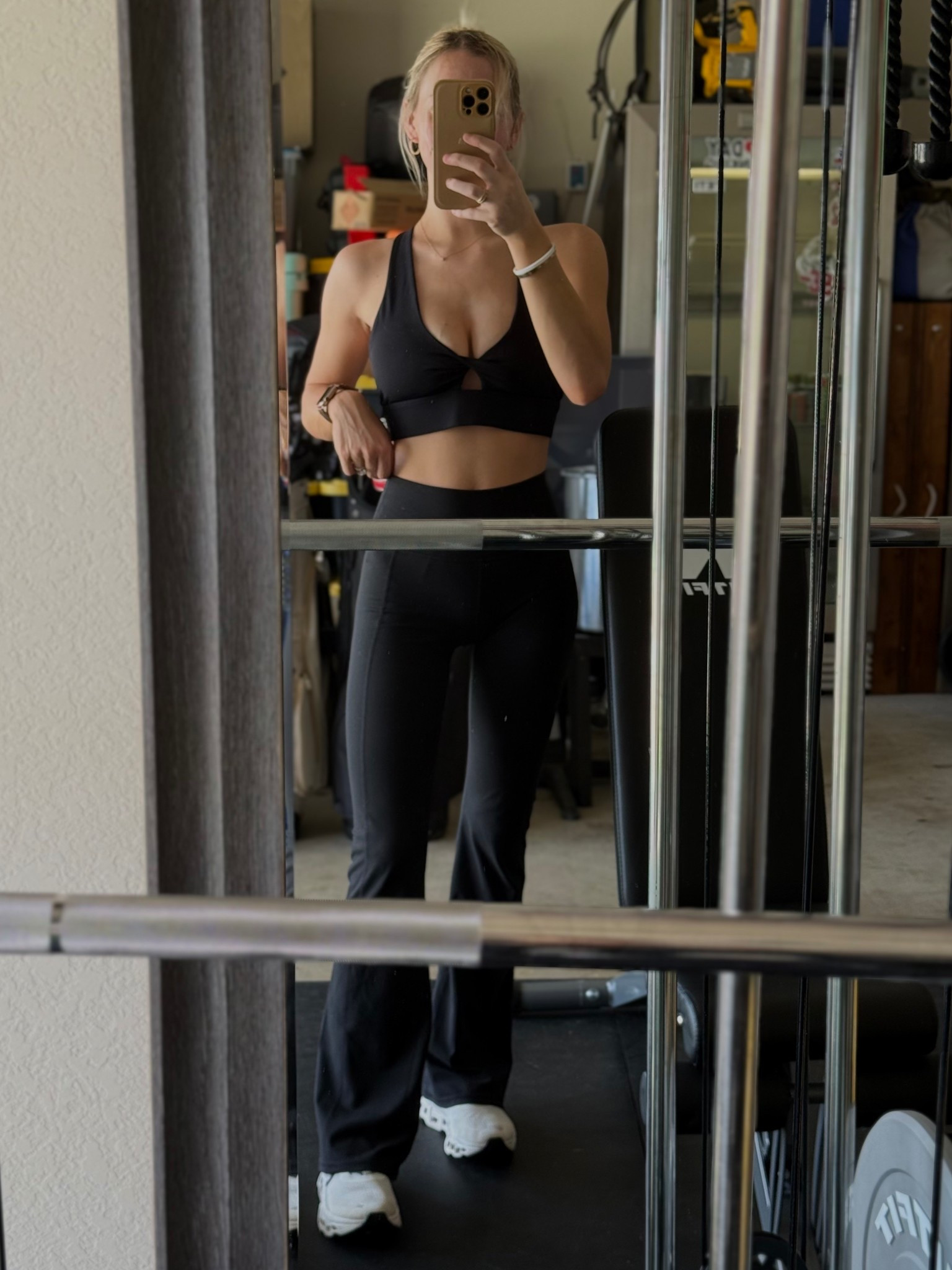 Workout set! Wearing an extra small in pants, small in sports bra! 

#LTKPetite #LTKSeasonal #LTKActive