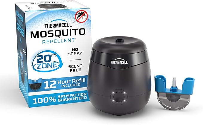 Thermacell E-Series Rechargeable Mosquito Repeller with 20’ Mosquito Protection Zone; Bug Spray... | Amazon (US)