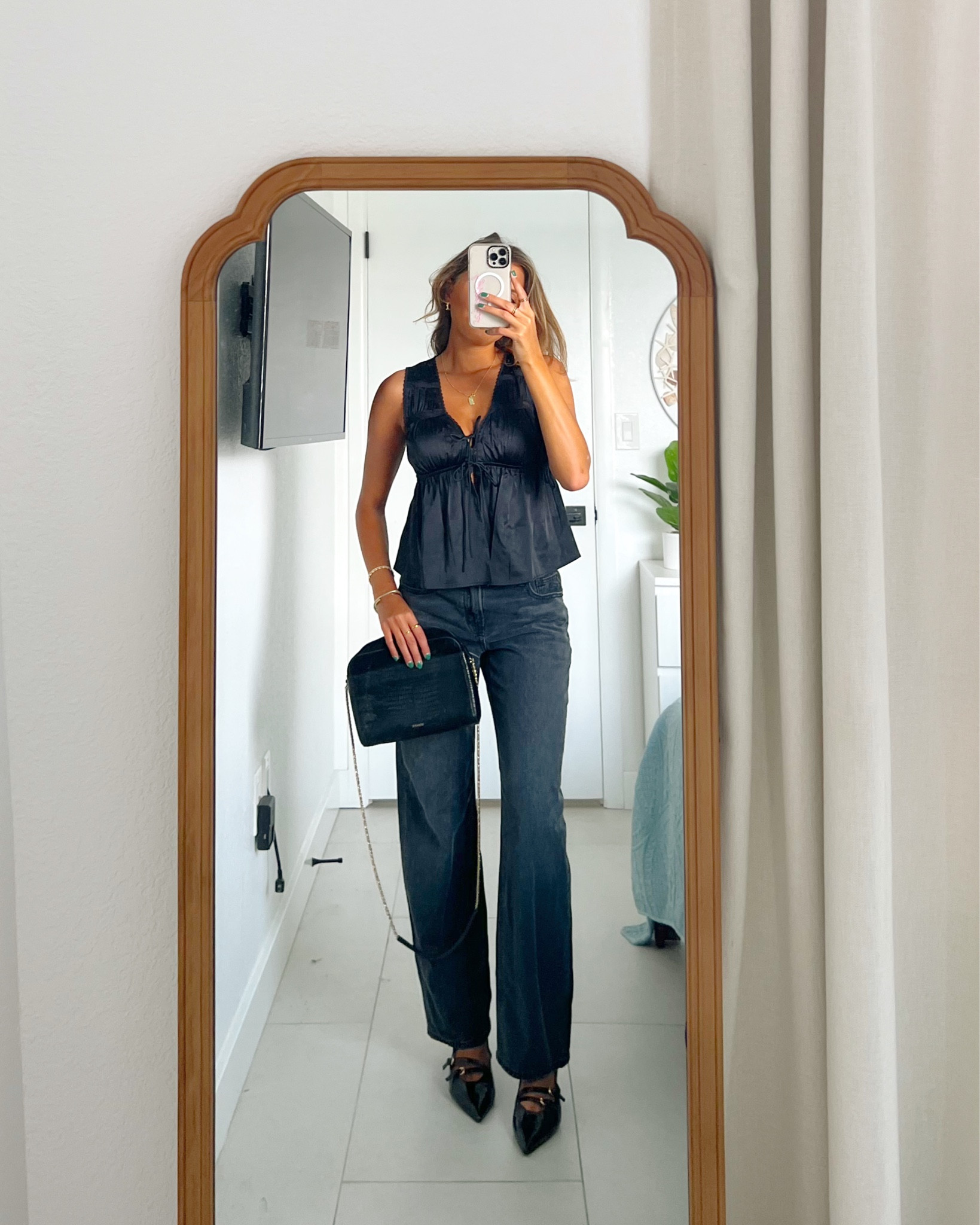 New Year’s Eve outfit ideas from American eagle! Take advantage of their cyber week sale 🪩🥂✨ wearing an XS in this going out too 

#LTKHoliday #LTKSeasonal