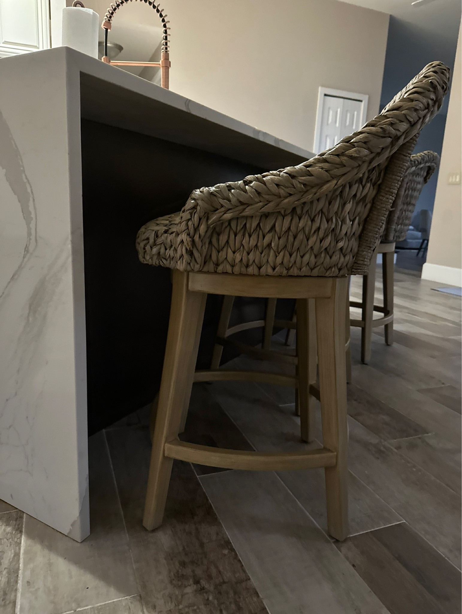 These barstools are just what we were looking for! More photos of the complete kitchen coming soon.

#home #barstools #homedecor #kitchen

#LTKFind #LTKhome