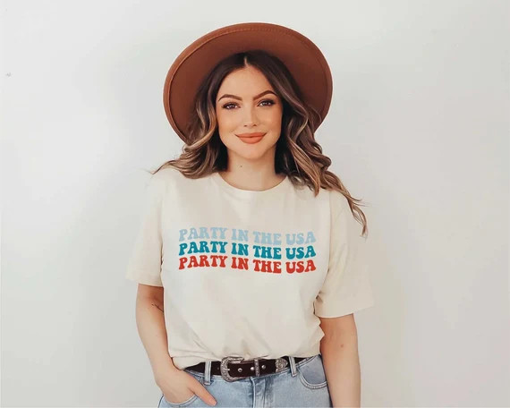 Party in the USA Shirt  4th of July Shirt  Independence Day | Etsy | Etsy (US)