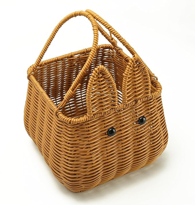 Wicker Rattan Flower Girl Basket - Designed for weddings and picnics Home Decorations | Amazon (US)