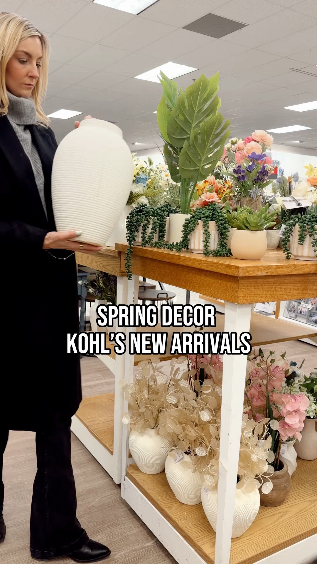 okay @Kohl's  spring home section is giving everything right now and I need you to see it 😭🌸

natural textures, cozy spring accents, patio pieces that make your outdoor space feel like a whole vibe — and the wreaths?? absolutely stunning. I found one that works for Easter AND all the way through May, front door is already upgraded 🌸

everything is linked below — tap to shop and drop in the comments what you're refreshing for spring 🤍

#kohlspartner #kohlsfinds #ad spring home decor 2026 • spring decor • Easter decor • spring wreath • patio decor • outdoor spring decor • front door wreath • spring patio 

#LTKSaleAlert #LTKSeasonal #LTKHome