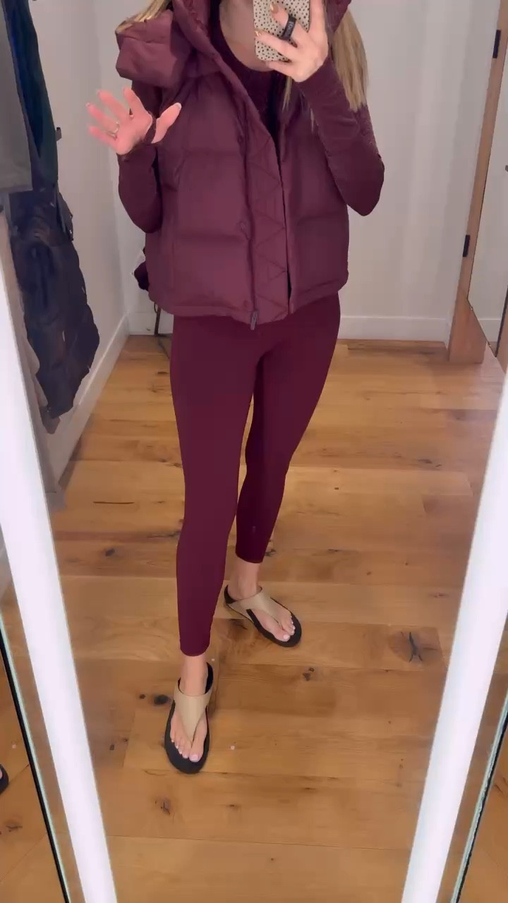 Loving this puffy vest and color!! Lululemon end of year sale currently going on! 

#LTKFindsUnder50 #LTKStyleTip #LTKOver40