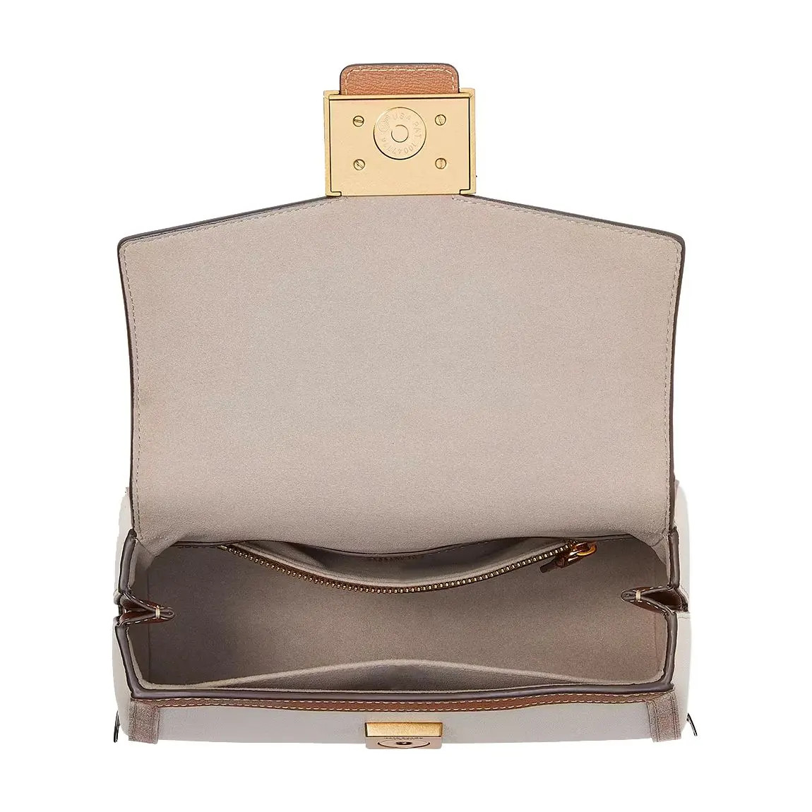 Kate Spade Katy Colorblocked Textured Leather Small Top Handle - BrandAlley | BrandAlley