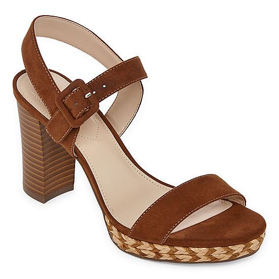Liz Claiborne Womens Paseo Heeled Sandals | JCPenney