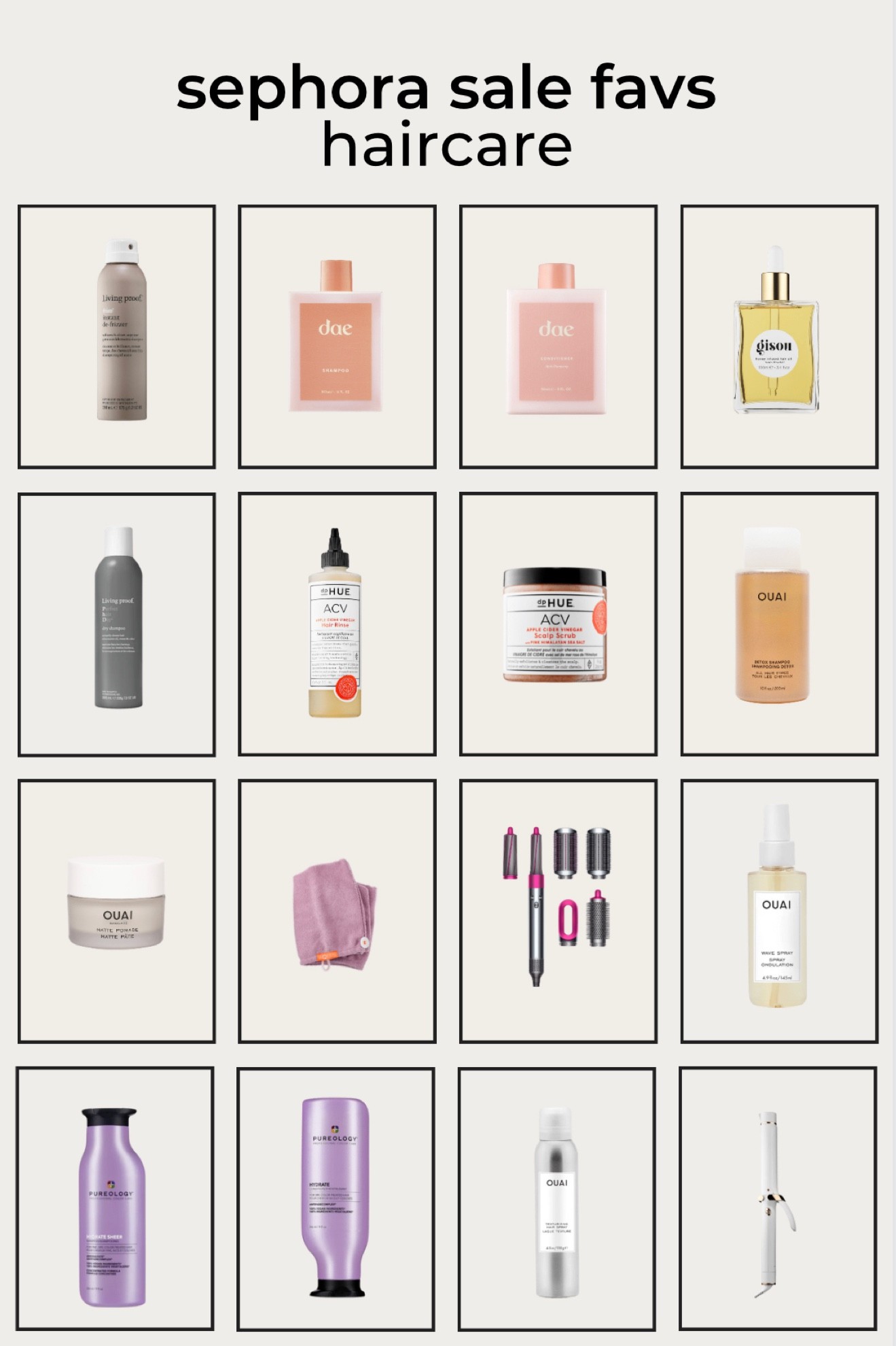 Sephora hair care sale favs including ouai, gisou, dae, living proof, etc #sephorasale #sephora #dyson#LTKHalloween

#LTKbeauty #LTKsalealert