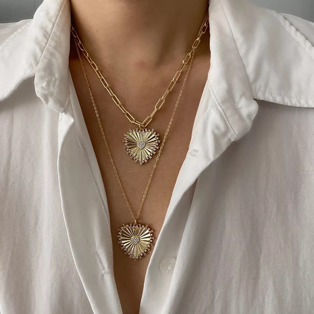 Liora Trend Diamond Heart Pendant … curated on LTK