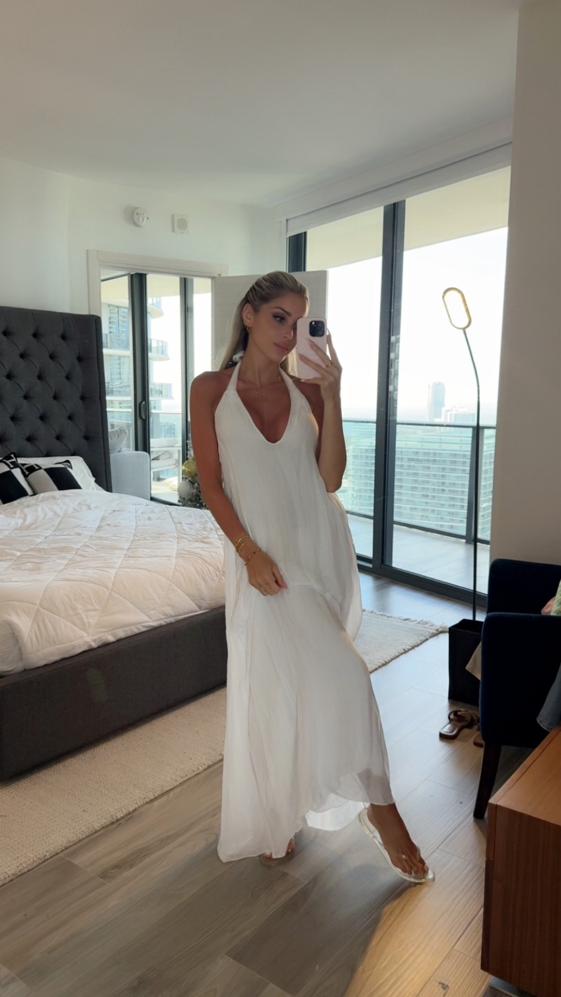 I love a flowy dress after a pool day 🤍

#LTKootd #LTKFestival #LTKU