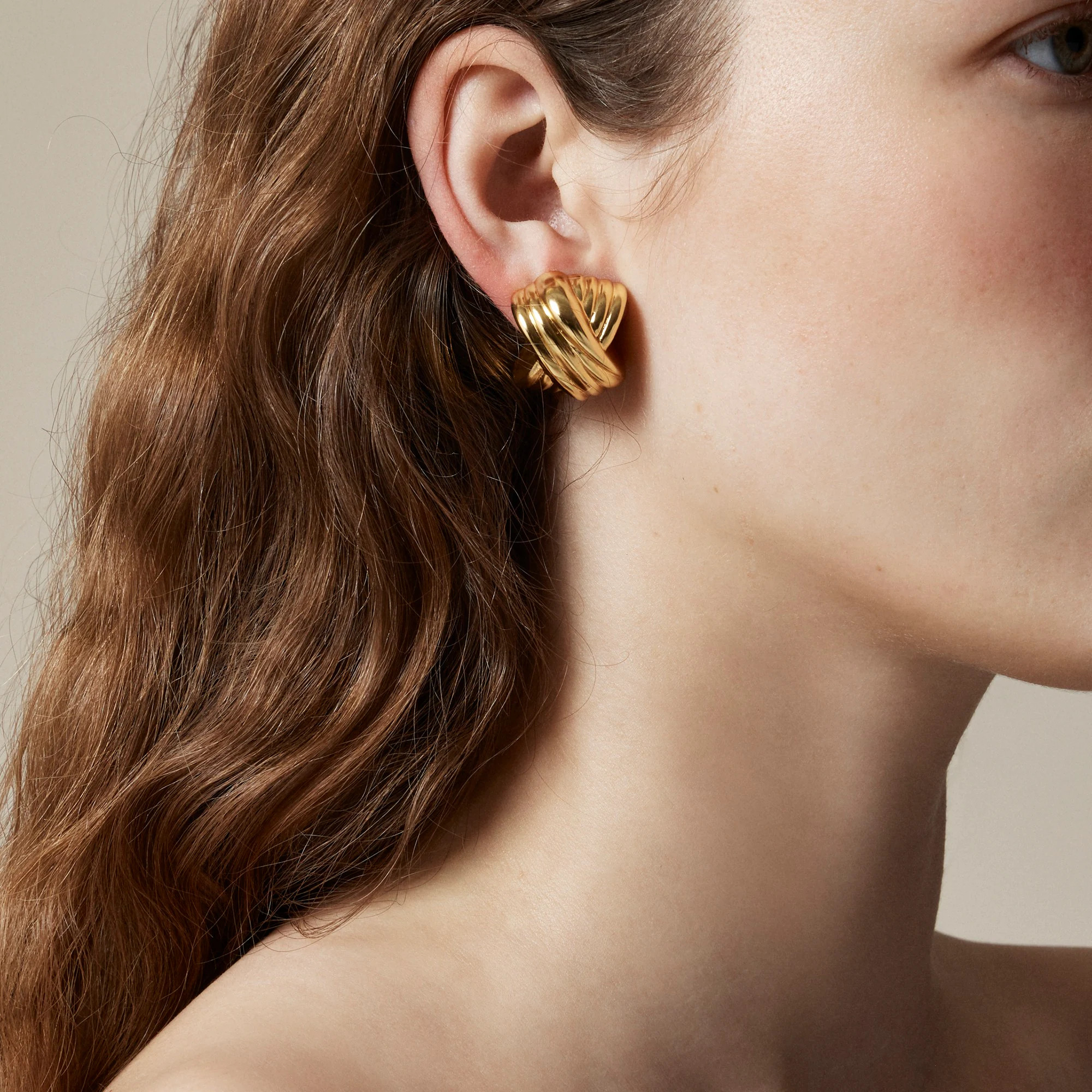 Crisscross stud earrings | J. Crew US